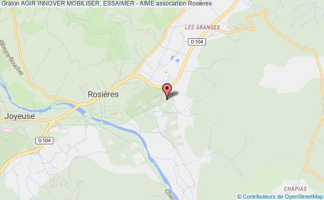 AGIR INNOVER MOBILISER, ESSAIMER - AIME