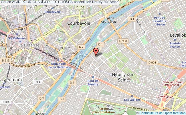 plan association Agir Pour Changer Les Choses Neuilly-sur-Seine