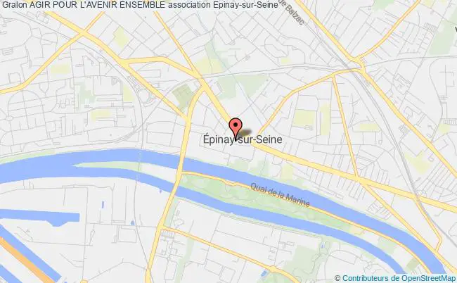 plan association Agir Pour L'avenir Ensemble Épinay-sur-Seine
