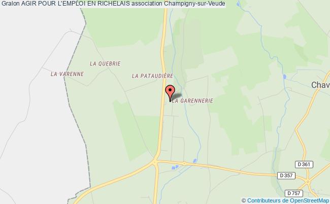 plan association Agir Pour L'emploi En Richelais Champigny-sur-Veude