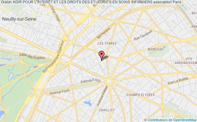plan association Agir Pour L'intÉrÊt Et Les Droits Des Etudiants En Soins Infirmiers Paris
