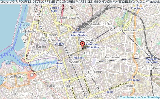 plan association Agir Pour Le Developpement Comores Marseille Mgoihanda Mayendeleyo (a.d.c.m) Marseille