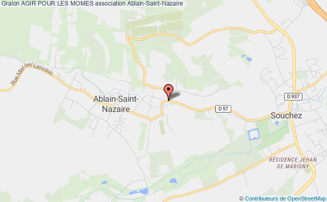 plan association Agir Pour Les Momes Ablain-Saint-Nazaire