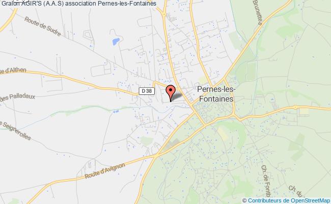 plan association Agir's (a.a.s) Pernes-les-Fontaines