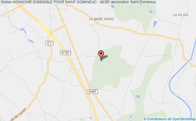 plan association Agissons Ensemble Pour Saint Domineuc - Aesd Saint-Domineuc