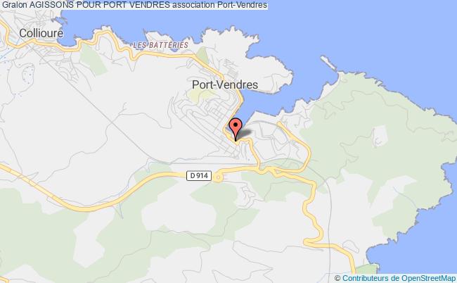 plan association Agissons Pour Port Vendres Port-Vendres