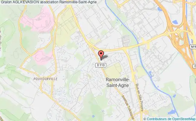 plan association Agla'evasion Ramonville-Saint-Agne