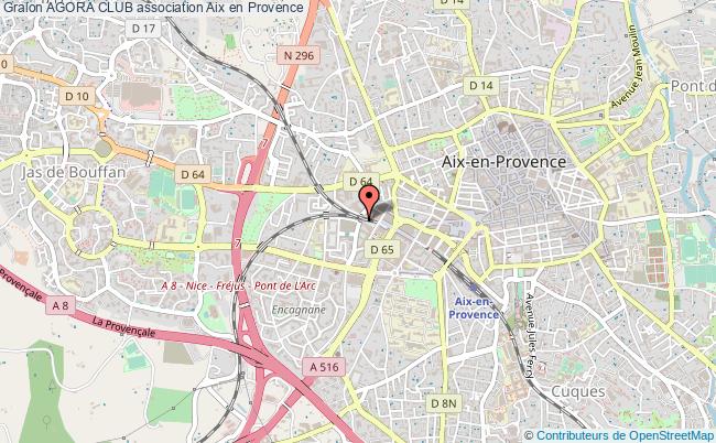 plan association Agora Club Aix-en-Provence