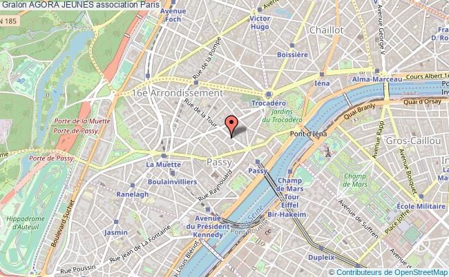 plan association Agora Jeunes Paris