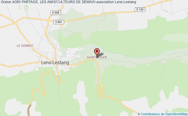 AGRI PARTAGE, LES AMIS'CULTEURS DE DEMAIN