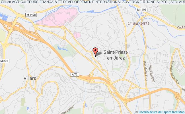 plan association Agriculteurs FranÇais Et DÉveloppement International Auvergne-rhÔne-alpes ( Afdi Aura ) Saint-Priest-en-Jarez