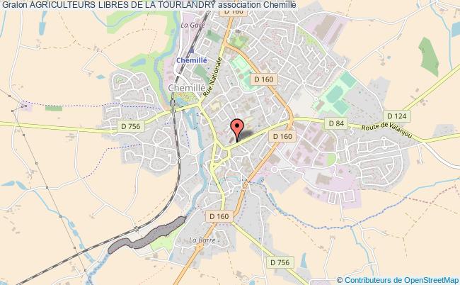plan association Agriculteurs Libres De La Tourlandry Chemillé-en-Anjou