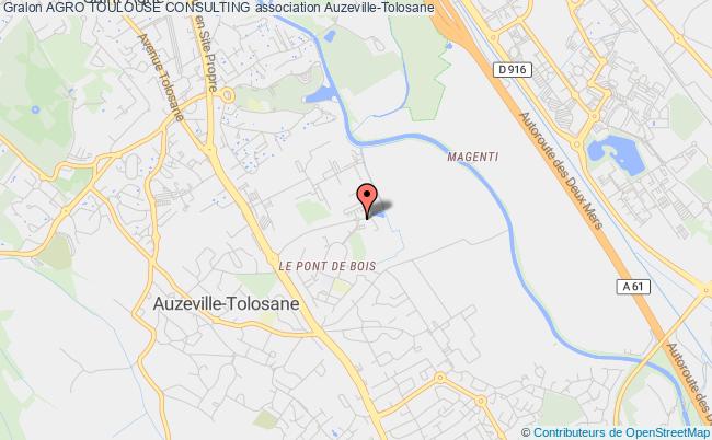 plan association Agro Toulouse Consulting Auzeville-Tolosane