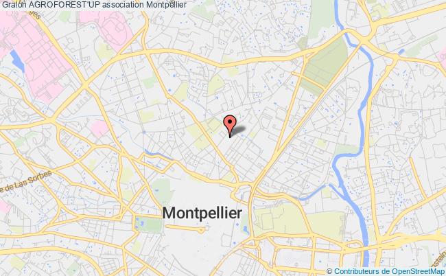 plan association Agroforest'up Montpellier