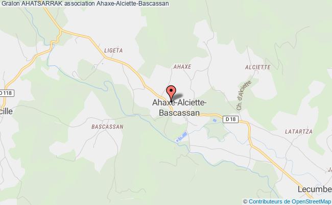 plan association Ahatsarrak Ahaxe-Alciette-Bascassan