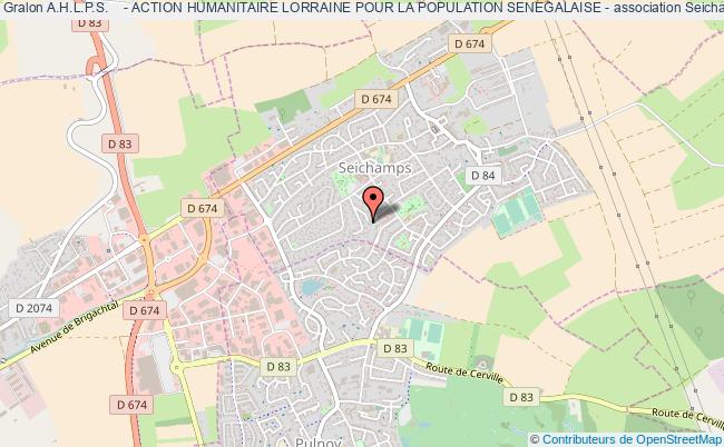 plan association A.h.l.p.s.    - Action Humanitaire Lorraine Pour La Population Senegalaise - Seichamps