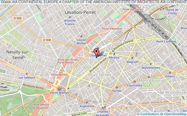 plan association Aia Continental Europe A Chapter Of The American Institute Of Architects Aia Continental Europe Une Section De L'institut Americain D'architectes Aia Europe Paris