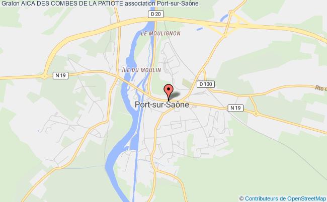 plan association Aica Des Combes De La Patiote Port-sur-Saône