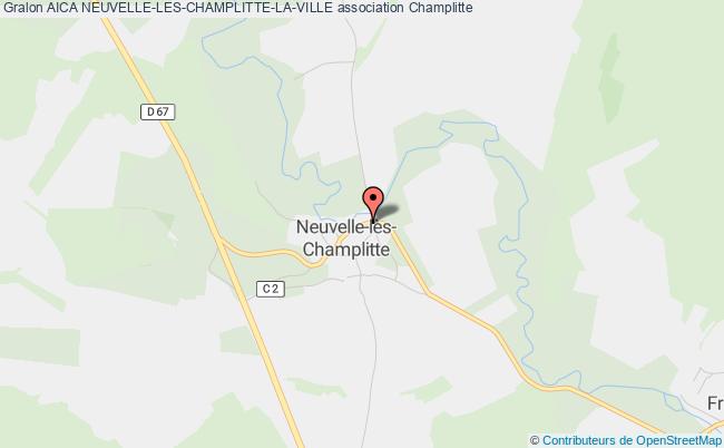 plan association Aica Neuvelle-les-champlitte-la-ville Champlitte