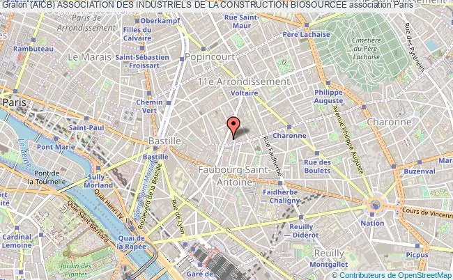 plan association (aicb) Association Des Industriels De La Construction Biosourcee Paris