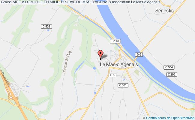 AIDE A DOMICILE EN MILIEU RURAL DU MAS D'AGENAIS