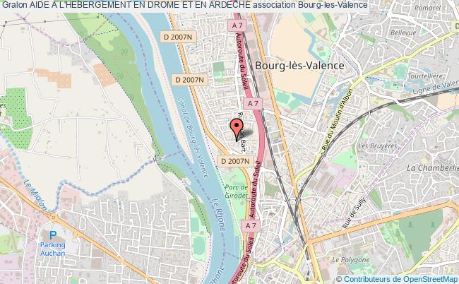 plan association Aide A L'hebergement En Drome Et En Ardeche Bourg-lès-Valence
