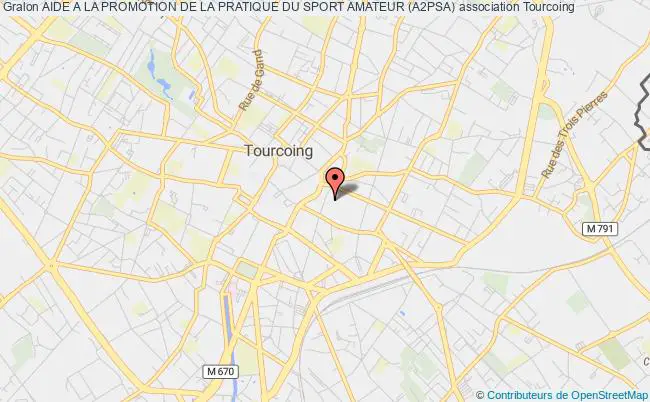 plan association Aide A La Promotion De La Pratique Du Sport Amateur (a2psa) Tourcoing