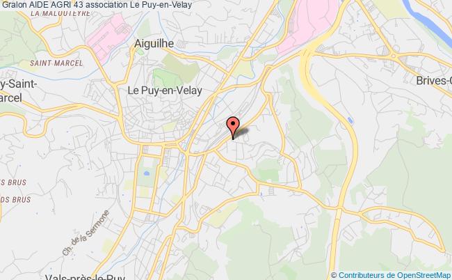 plan association Aide Agri 43 Le Puy-en-Velay