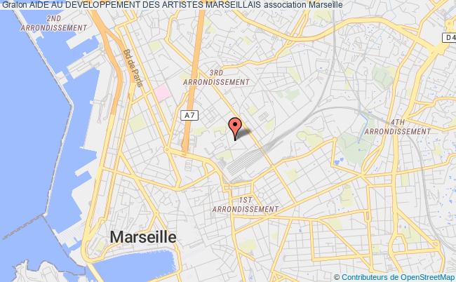 plan association Aide Au Developpement Des Artistes Marseillais Marseille 3