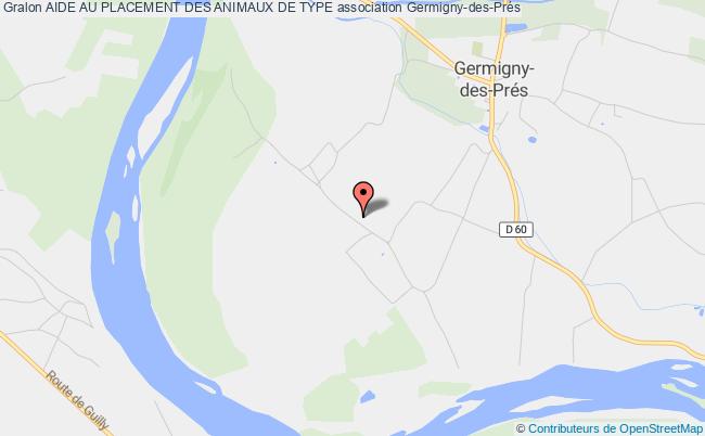 plan association Aide Au Placement Des Animaux De Type Germigny-des-Prés