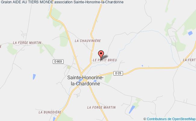 plan association Aide Au Tiers Monde Sainte-Honorine-la-Chardonne