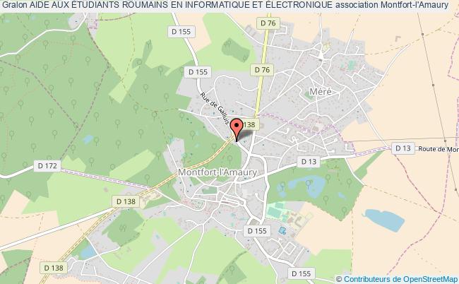 plan association Aide Aux Étudiants Roumains En Informatique Et Électronique Montfort-l'Amaury