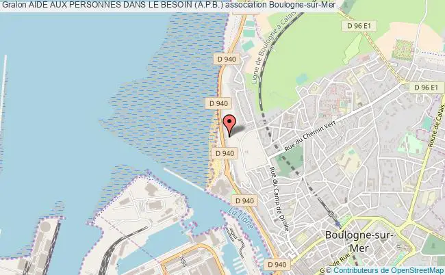 plan association Aide Aux Personnes Dans Le Besoin (a.p.b.) Boulogne-sur-Mer