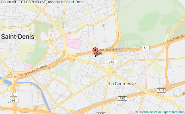 plan association Aide Et Espoir (ae) Saint-Denis