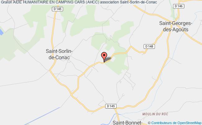 plan association Aide Humanitaire En Camping Cars (ahcc) Saint-Sorlin-de-Conac
