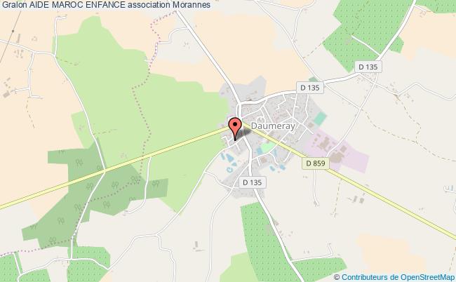 plan association Aide Maroc Enfance Morannes-sur-Sarthe-Daumeray