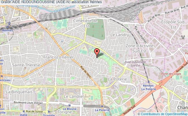 plan association Aide Nudoungoussine (aide-n) Rennes