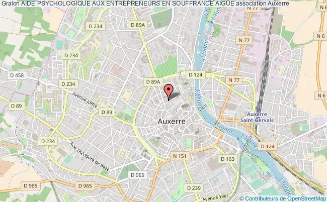 plan association Aide Psychologique Aux Entrepreneurs En Souffrance AigÜe Auxerre