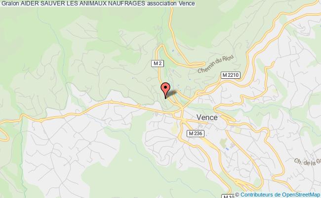 plan association Aider Sauver Les Animaux Naufrages 