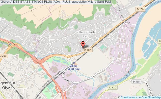 plan association Aides Et Assistance Plus (ada - Plus) Villers-Saint-Paul