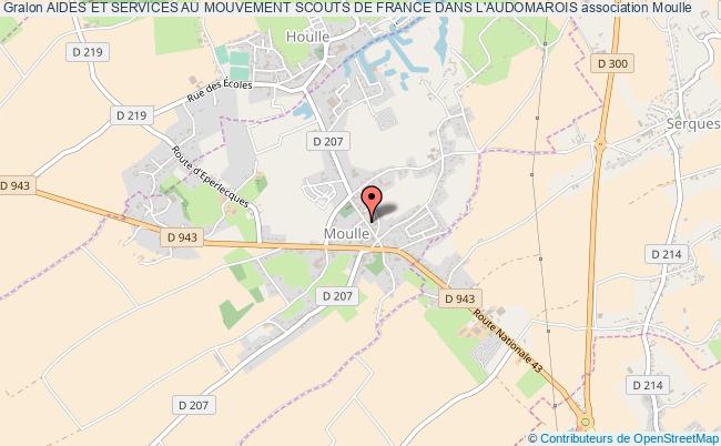 plan association Aides Et Services Au Mouvement Scouts De France Dans L'audomarois Moulle