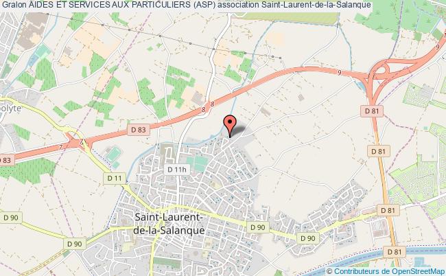 plan association Aides Et Services Aux Particuliers (asp) Saint-Laurent-de-la-Salanque