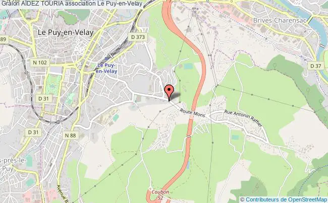 plan association Aidez Touria Le    Puy-en-Velay