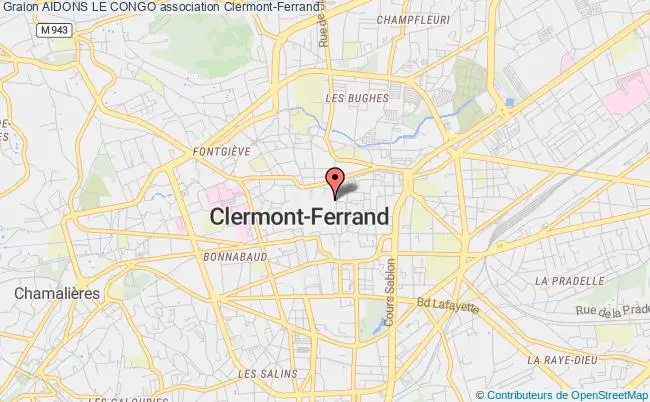 plan association Aidons Le Congo Clermont-Ferrand