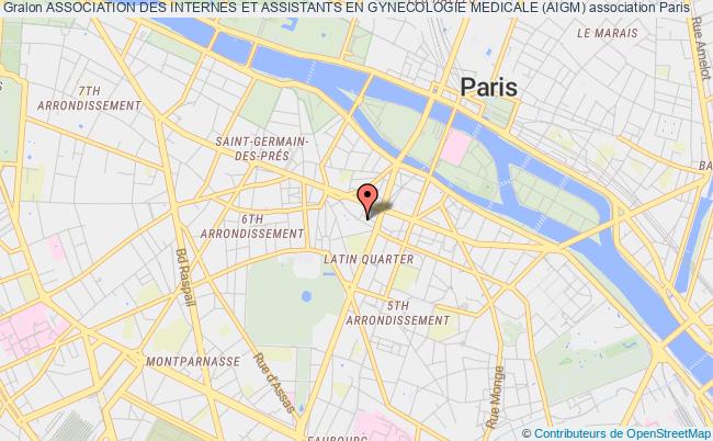 plan association Aigm Association Des Internes En Gynecologie Medicale Paris