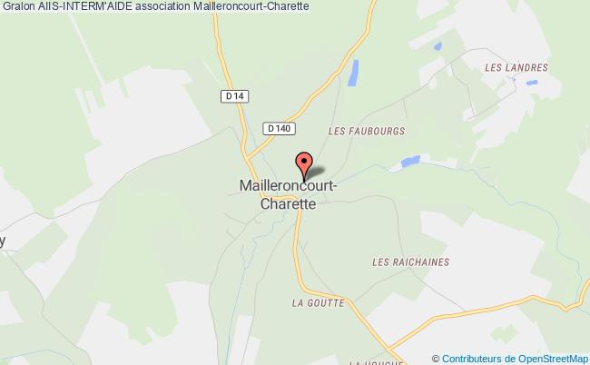plan association Aiis-interm'aide Mailleroncourt-Charette