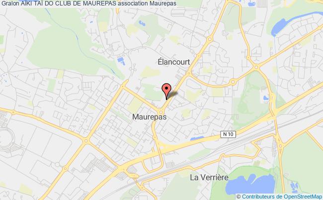 plan association AÏki TaÏ Do Club De Maurepas 