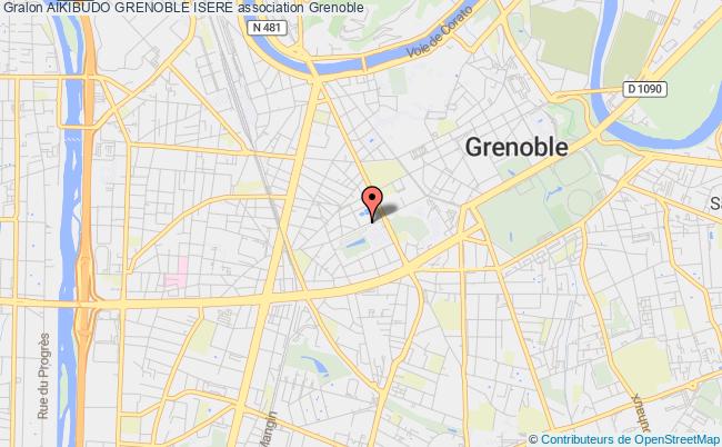 plan association Aikibudo Grenoble Isere Grenoble