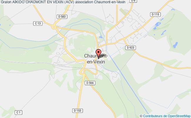 plan association AÏkido Chaumont En Vexin (acv) Chaumont-en-Vexin