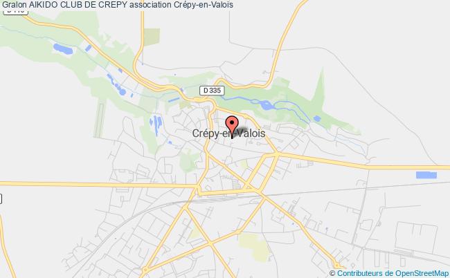 plan association Aikido Club De Crepy Crépy-en-Valois